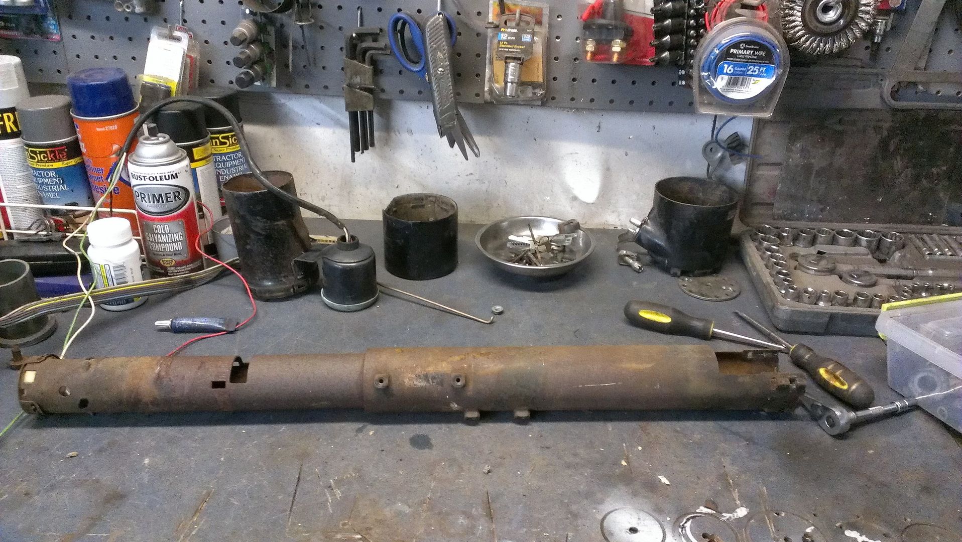 78 cj7 steering Column NON tilt Rebuild help?